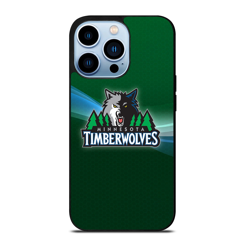 MINNESOTA TIMBERWOLVES BASKETBALL 1 iPhone 13 Pro Max Case Cover
