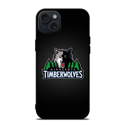 MINNESOTA TIMBERWOLVES BASKETBALL 2 iPhone 15 Plus Case Cover
