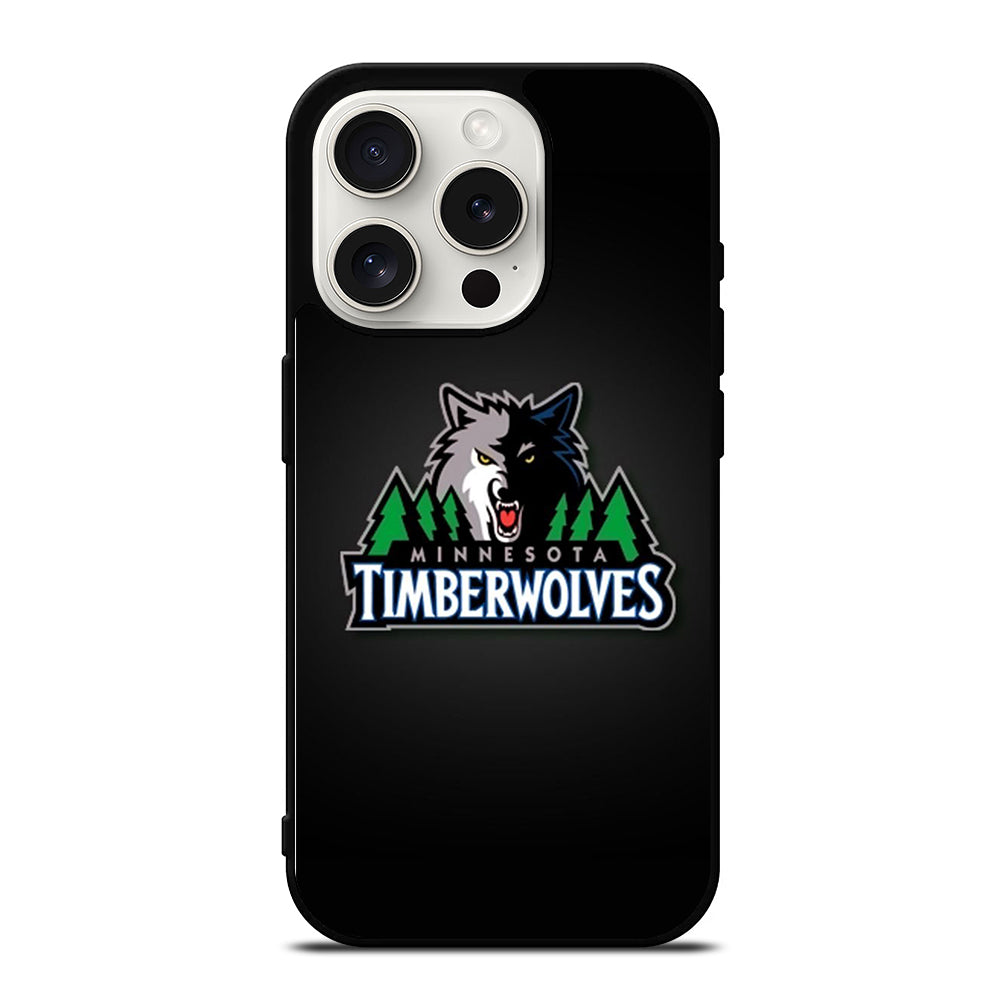 MINNESOTA TIMBERWOLVES BASKETBALL 2 iPhone 15 Pro Case Cover