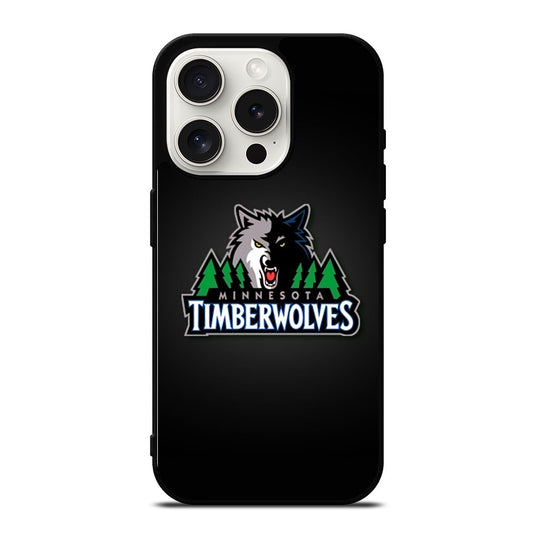 MINNESOTA TIMBERWOLVES BASKETBALL 2 iPhone 15 Pro Case Cover