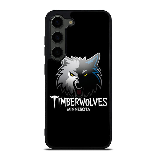 MINNESOTA TIMBERWOLVES NBA ICON Samsung Galaxy S23 Plus Case Cover