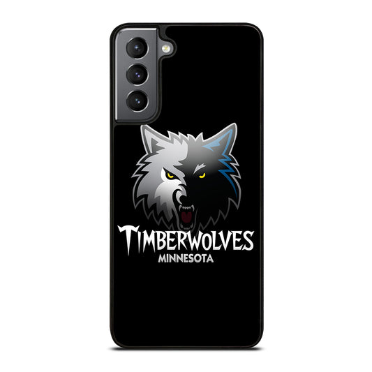 MINNESOTA TIMBERWOLVES NBA ICON Samsung Galaxy S21 Plus Case Cover