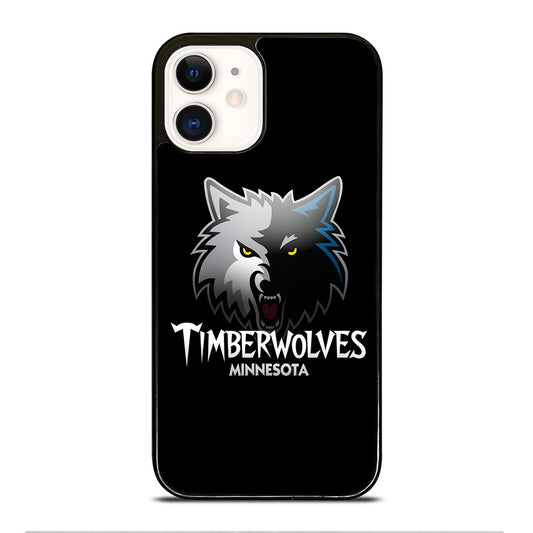 MINNESOTA TIMBERWOLVES NBA ICON iPhone 12 Case Cover