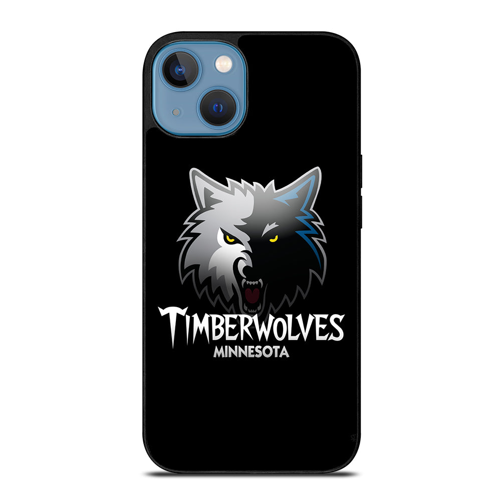MINNESOTA TIMBERWOLVES NBA ICON iPhone 13 Case Cover