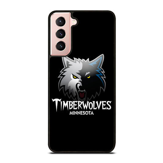 MINNESOTA TIMBERWOLVES NBA ICON Samsung Galaxy S21 Case Cover