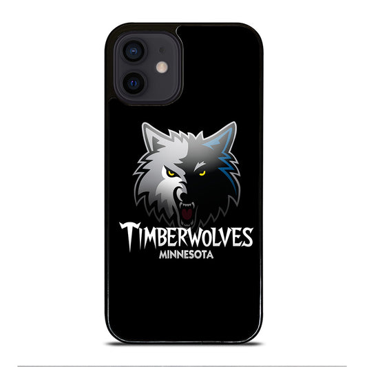 MINNESOTA TIMBERWOLVES NBA ICON iPhone 12 Mini Case Cover