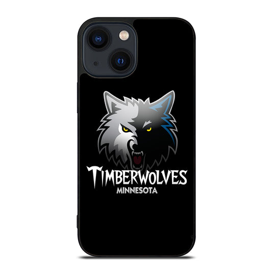 MINNESOTA TIMBERWOLVES NBA ICON iPhone 14 Plus Case Cover