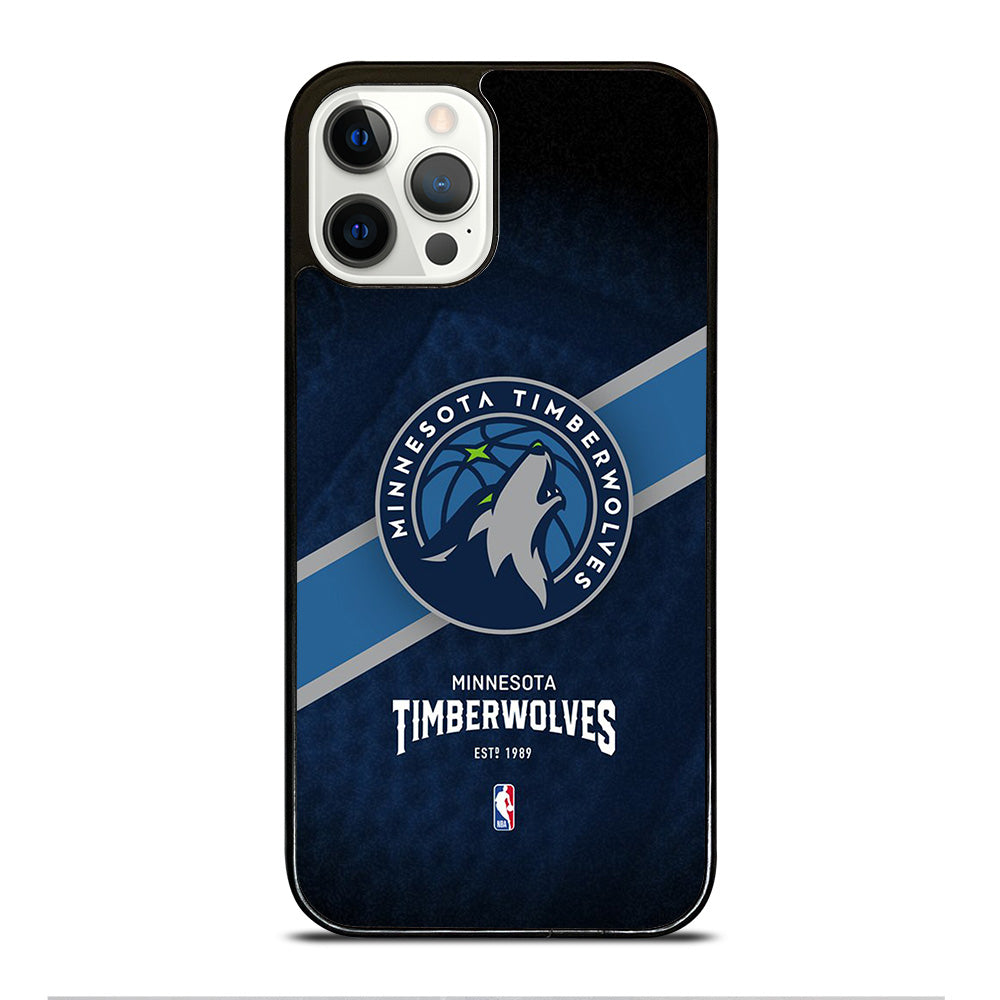MINNESOTA TIMBERWOLVES NBA LOGO iPhone 12 Pro Case Cover