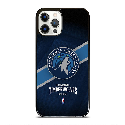 MINNESOTA TIMBERWOLVES NBA LOGO iPhone 12 Pro Case Cover