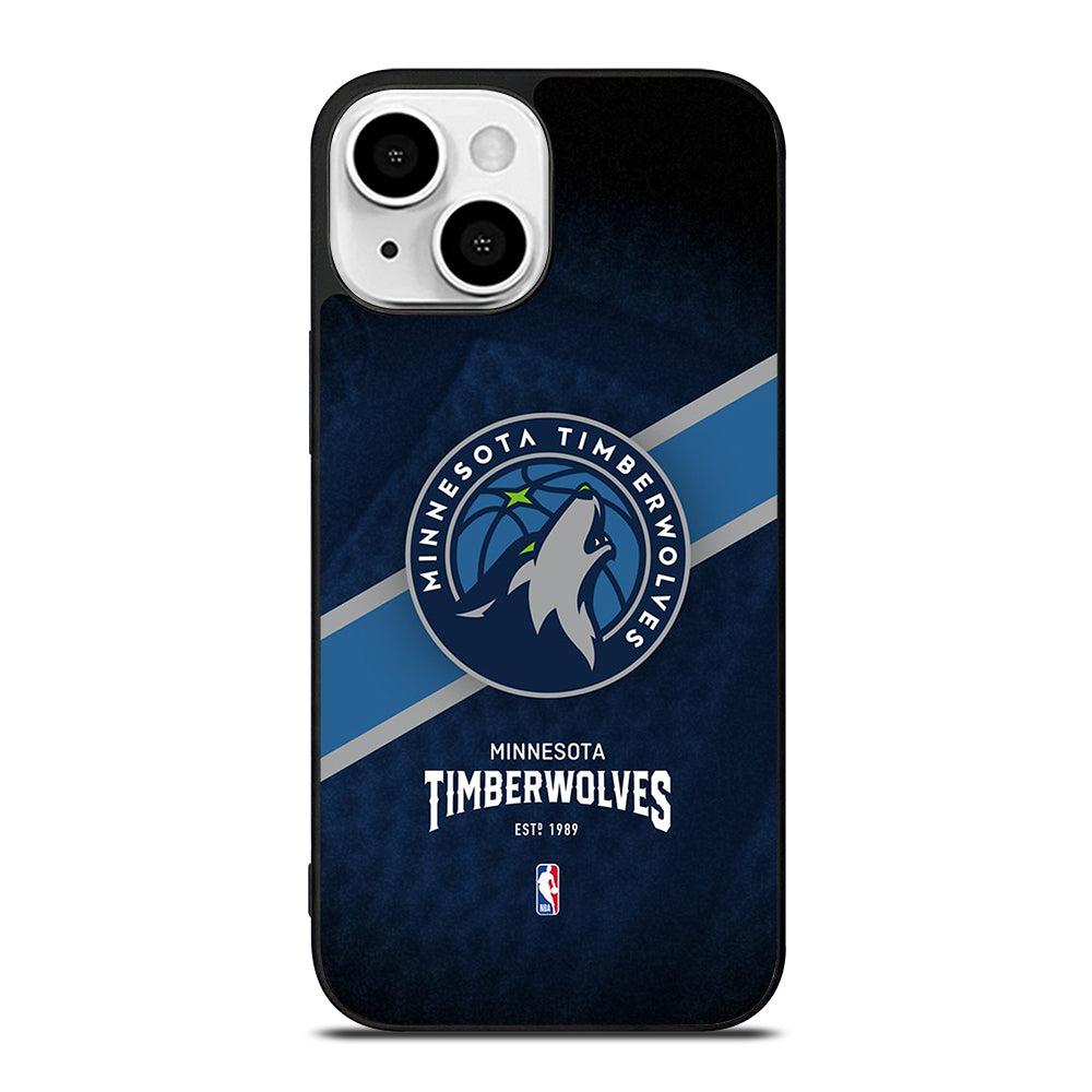 MINNESOTA TIMBERWOLVES NBA LOGO iPhone 13 Mini Case Cover