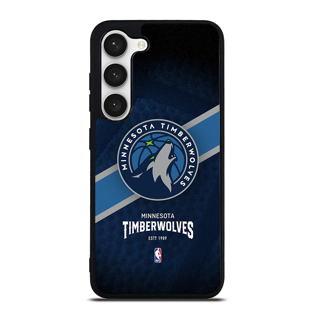 MINNESOTA TIMBERWOLVES NBA LOGO Samsung Galaxy S23 Case Cover