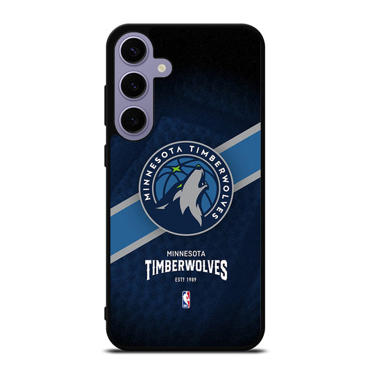MINNESOTA TIMBERWOLVES NBA LOGO Samsung Galaxy S24 Plus Case Cover