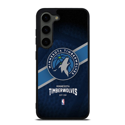 MINNESOTA TIMBERWOLVES NBA LOGO Samsung Galaxy S23 Plus Case Cover