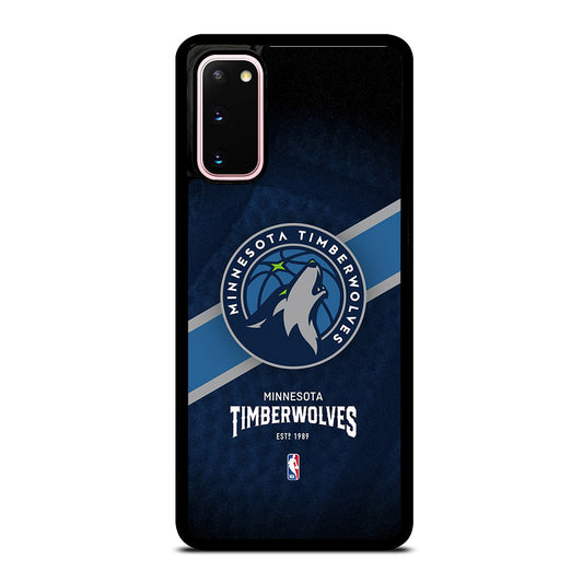 MINNESOTA TIMBERWOLVES NBA LOGO Samsung Galaxy S20 Case Cover