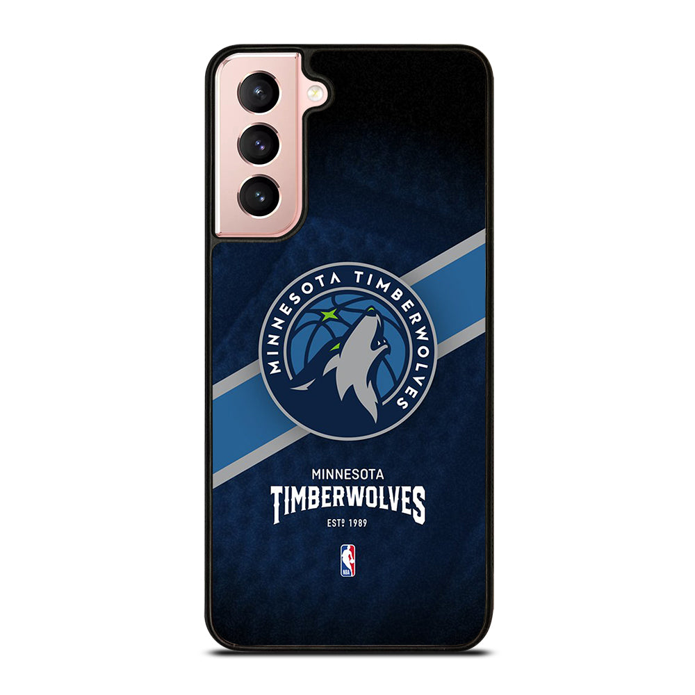 MINNESOTA TIMBERWOLVES NBA LOGO Samsung Galaxy S21 Case Cover