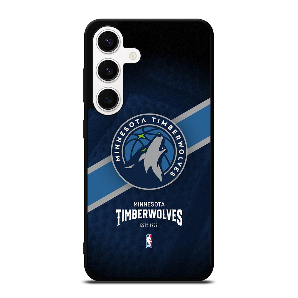 MINNESOTA TIMBERWOLVES NBA LOGO Samsung Galaxy S24 Case Cover