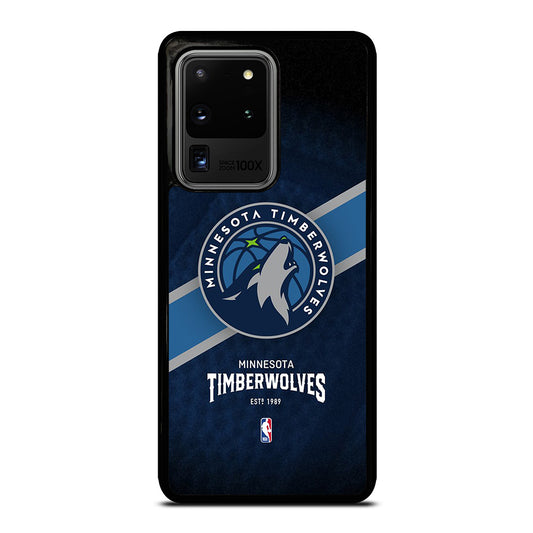 MINNESOTA TIMBERWOLVES NBA LOGO Samsung Galaxy S20 Ultra Case Cover