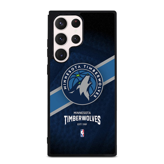 MINNESOTA TIMBERWOLVES NBA LOGO Samsung Galaxy S23 Ultra Case Cover