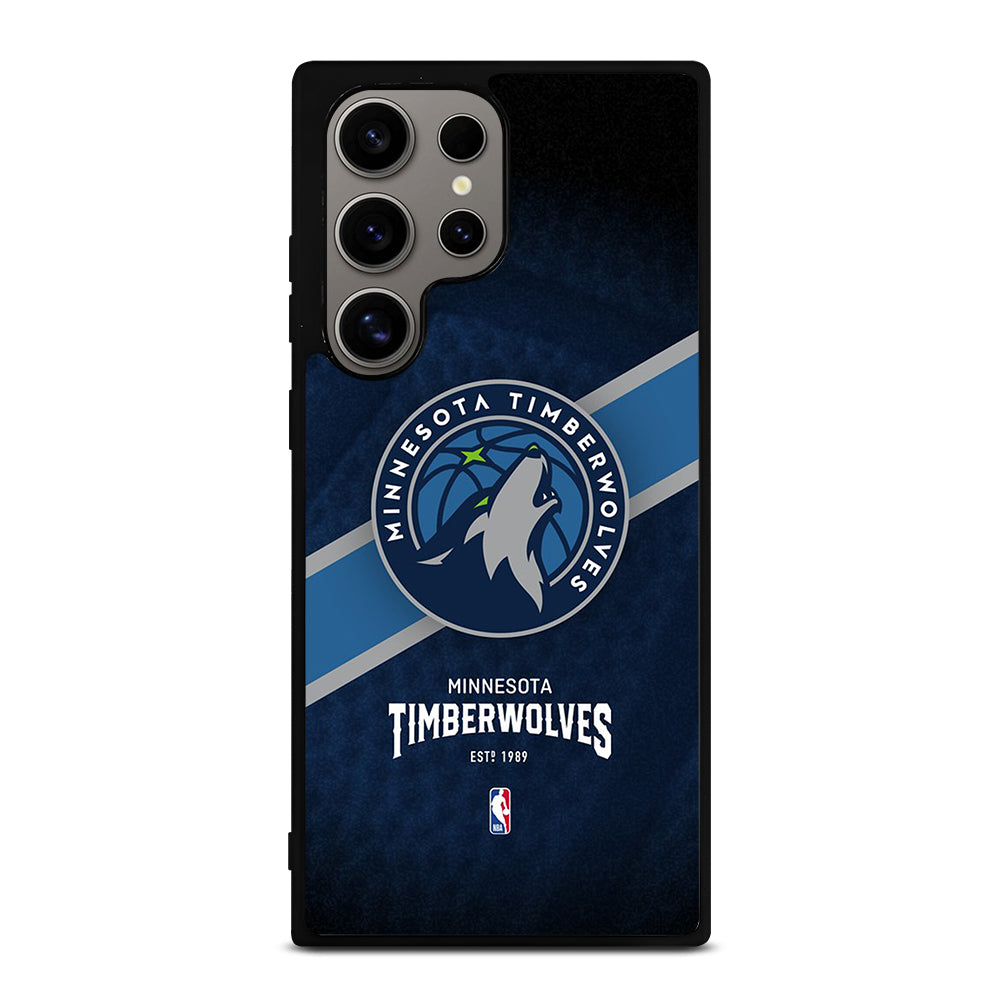 MINNESOTA TIMBERWOLVES NBA LOGO Samsung Galaxy S24 Ultra Case Cover