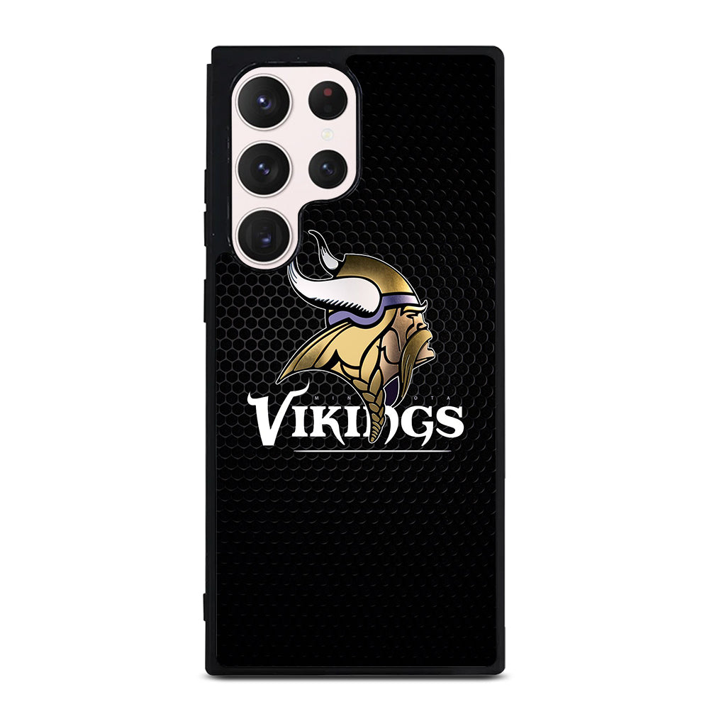 MINNESOTA VIKINGS METAL LOGO Samsung Galaxy S23 Ultra Case Cover