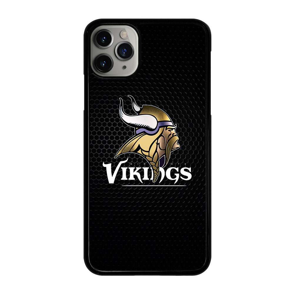 MINNESOTA VIKINGS METAL LOGO iPhone 11 Pro Max Case Cover