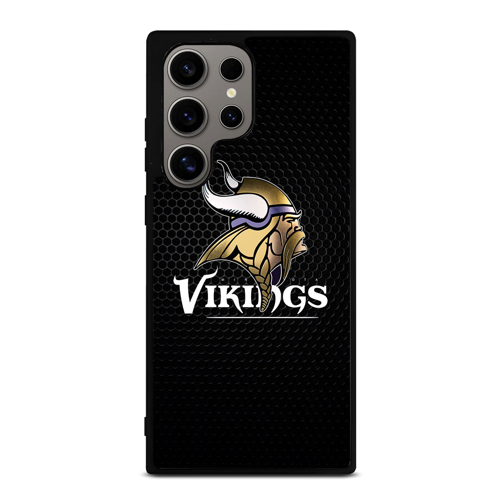 MINNESOTA VIKINGS METAL LOGO Samsung Galaxy S24 Ultra Case Cover