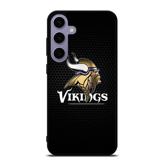 MINNESOTA VIKINGS METAL LOGO Samsung Galaxy S24 Plus Case Cover