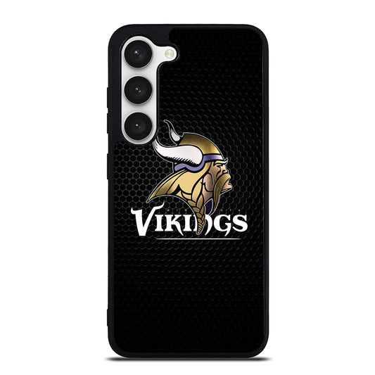 MINNESOTA VIKINGS METAL LOGO Samsung Galaxy S23 Case Cover