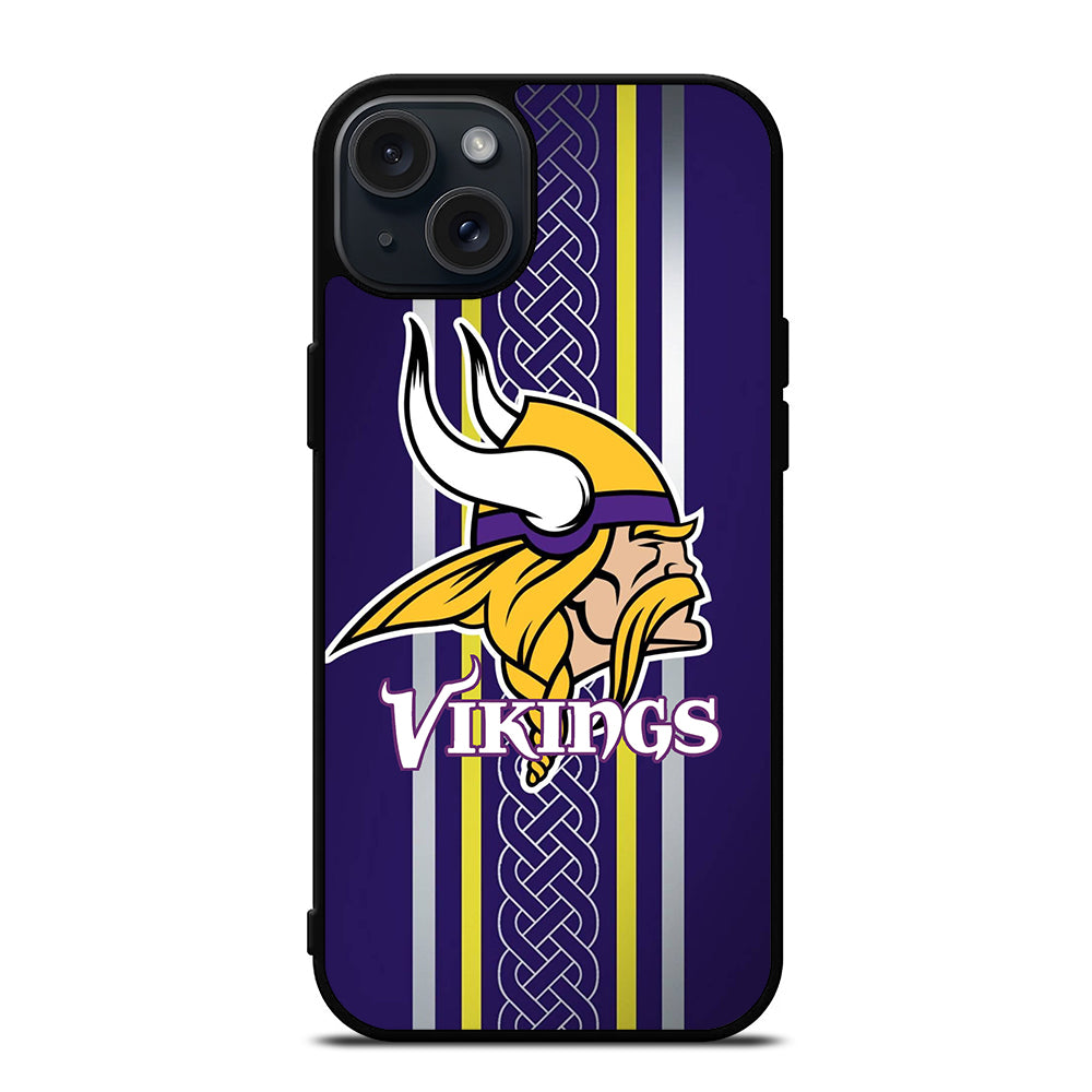 MINNESOTA VIKINGS NFL LOGO iPhone 15 Plus Case Cover