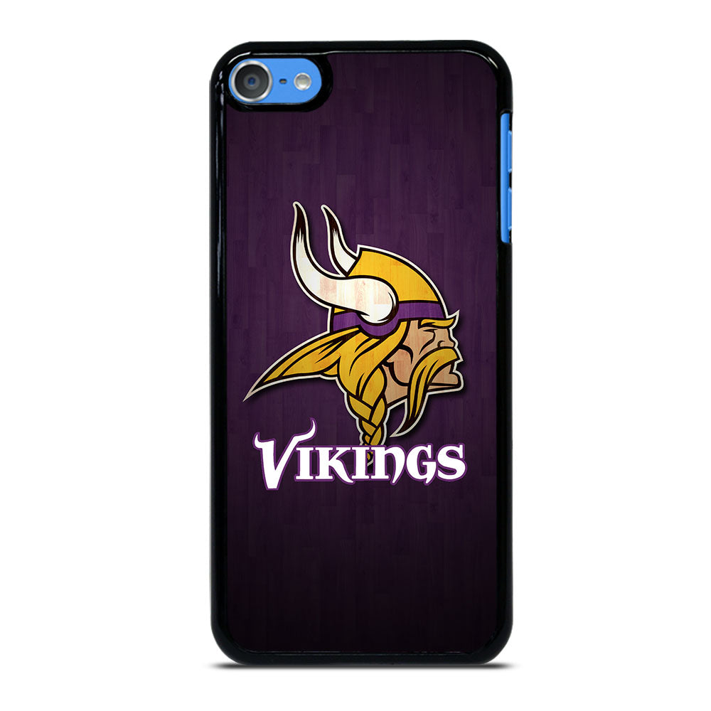 MINNESOTA VIKINGS WOODEN LOGO iPod Touch 7 Case Cover