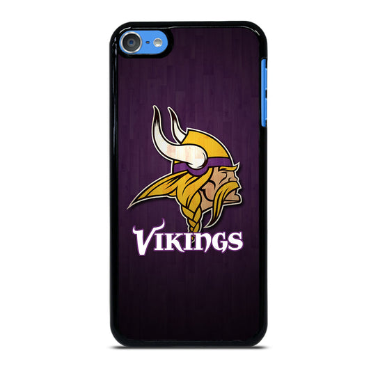 MINNESOTA VIKINGS WOODEN LOGO iPod Touch 7 Case Cover
