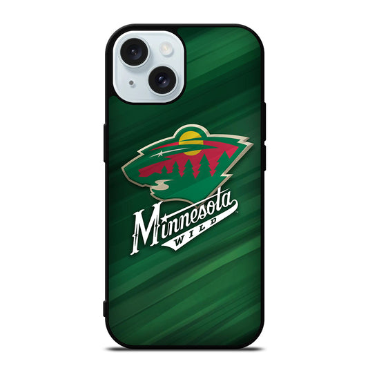 MINNESOTA WILD NHL LOGO 2 iPhone 15 Case Cover