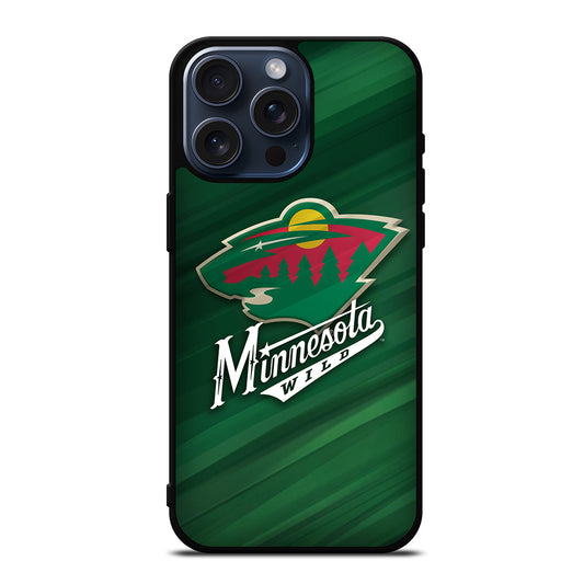 MINNESOTA WILD NHL LOGO 2 iPhone 15 Pro Max Case Cover