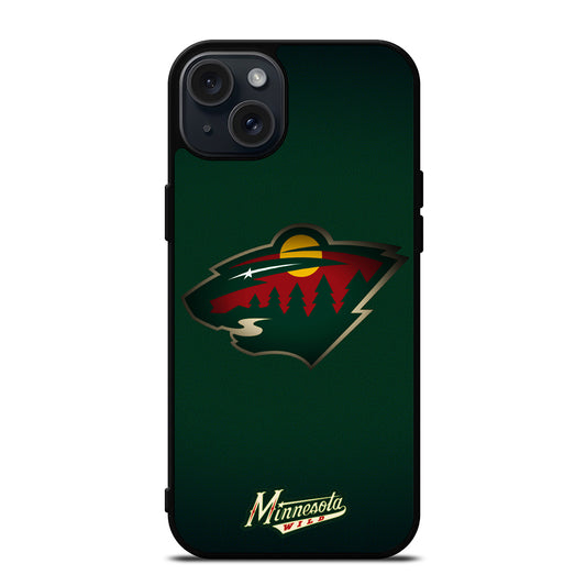 MINNESOTA WILD NHL LOGO 3 iPhone 15 Plus Case Cover