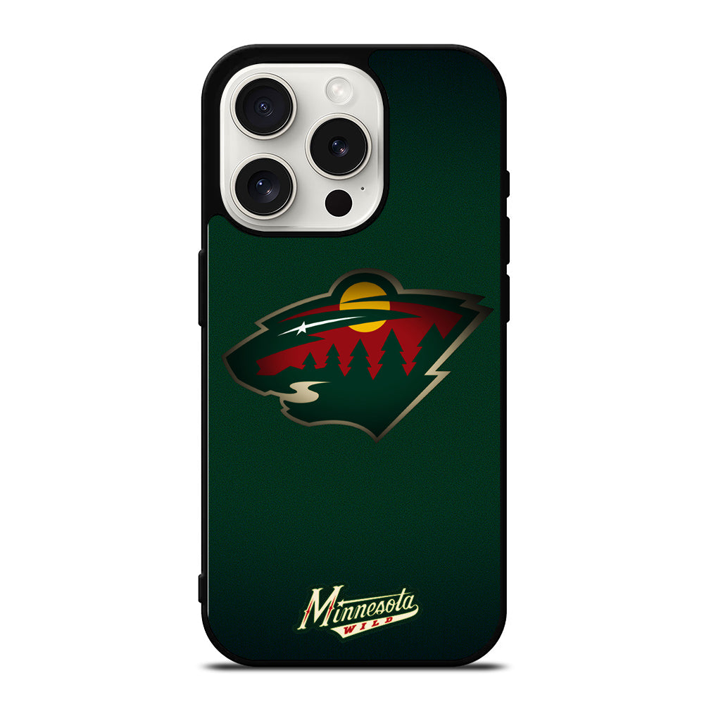 MINNESOTA WILD NHL LOGO 3 iPhone 15 Pro Case Cover