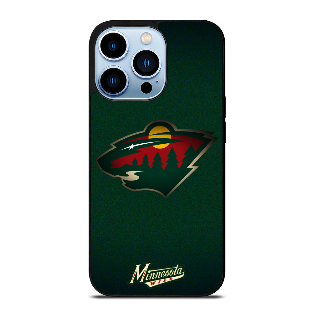 MINNESOTA WILD NHL LOGO 3 iPhone 13 Pro Max Case Cover