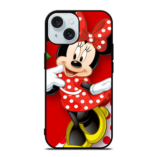 MINNIE MOUSE CARTOON iPhone 15 Case Cover