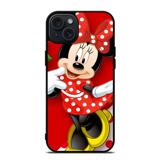 MINNIE MOUSE CARTOON iPhone 15 Plus Case Cover