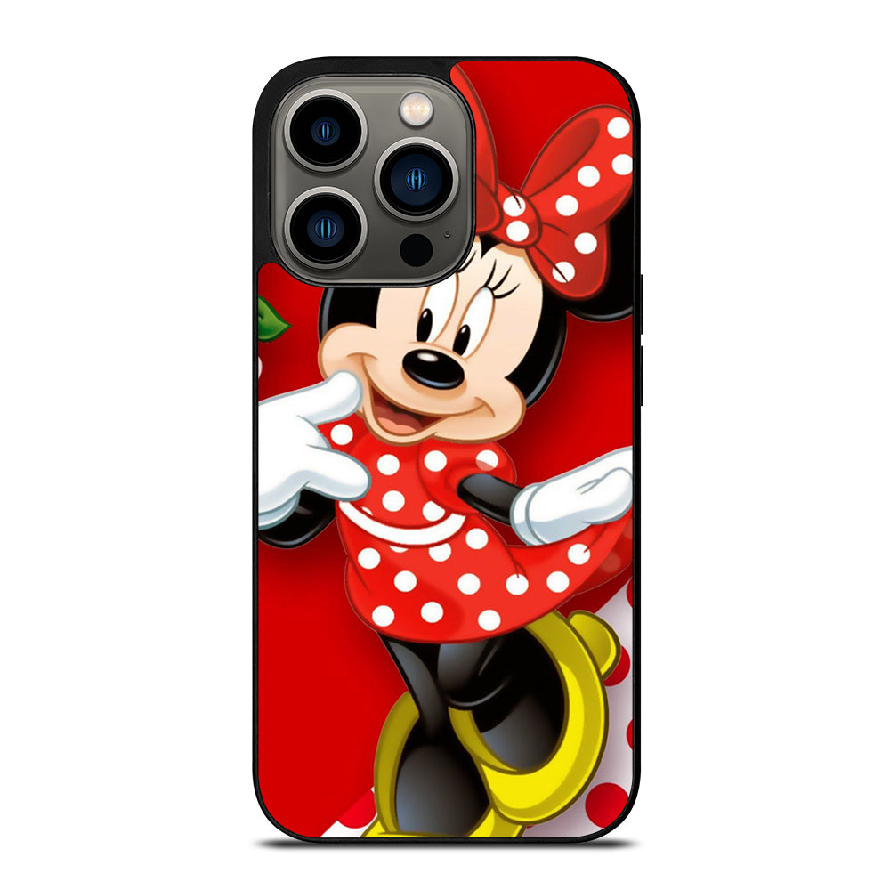 MINNIE MOUSE CARTOON iPhone 13 Pro Case Cover