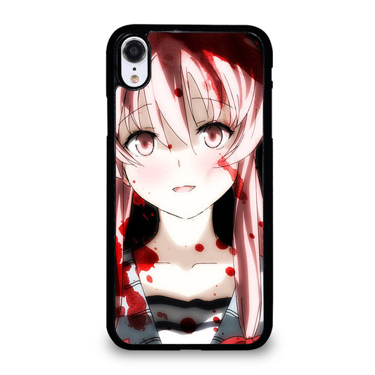 MIRAI NIKKI FACE iPhone XR Case Cover