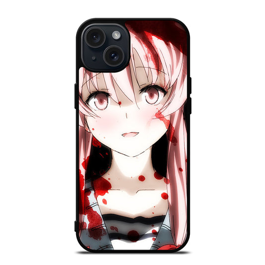 MIRAI NIKKI FACE iPhone 15 Plus Case Cover