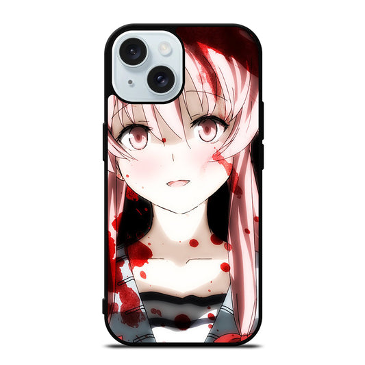 MIRAI NIKKI FACE iPhone 15 Case Cover