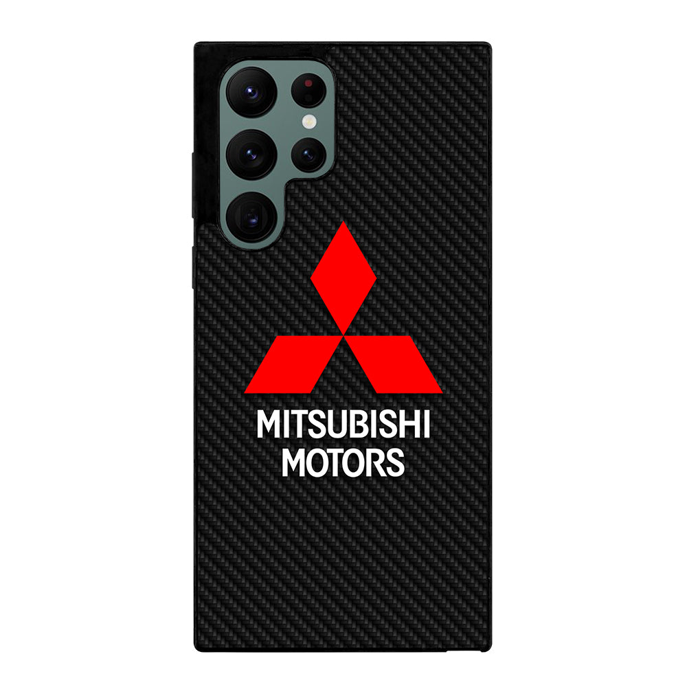 MITSUBISHI MOTORS CARBON LOGO Samsung Galaxy S22 Ultra Case Cover