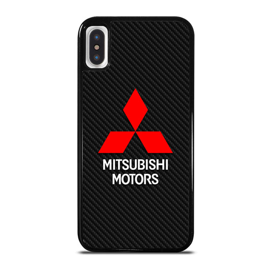 MITSUBISHI MOTORS CARBON LOGO iPhone X / XS Case Cover