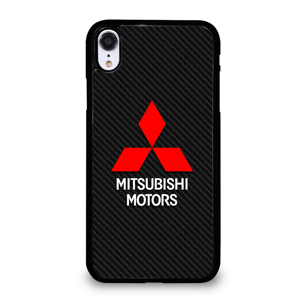 MITSUBISHI MOTORS CARBON LOGO iPhone XR Case Cover