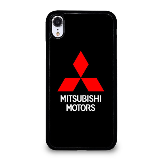 MITSUBISHI MOTORS LOGO BLACK iPhone XR Case Cover