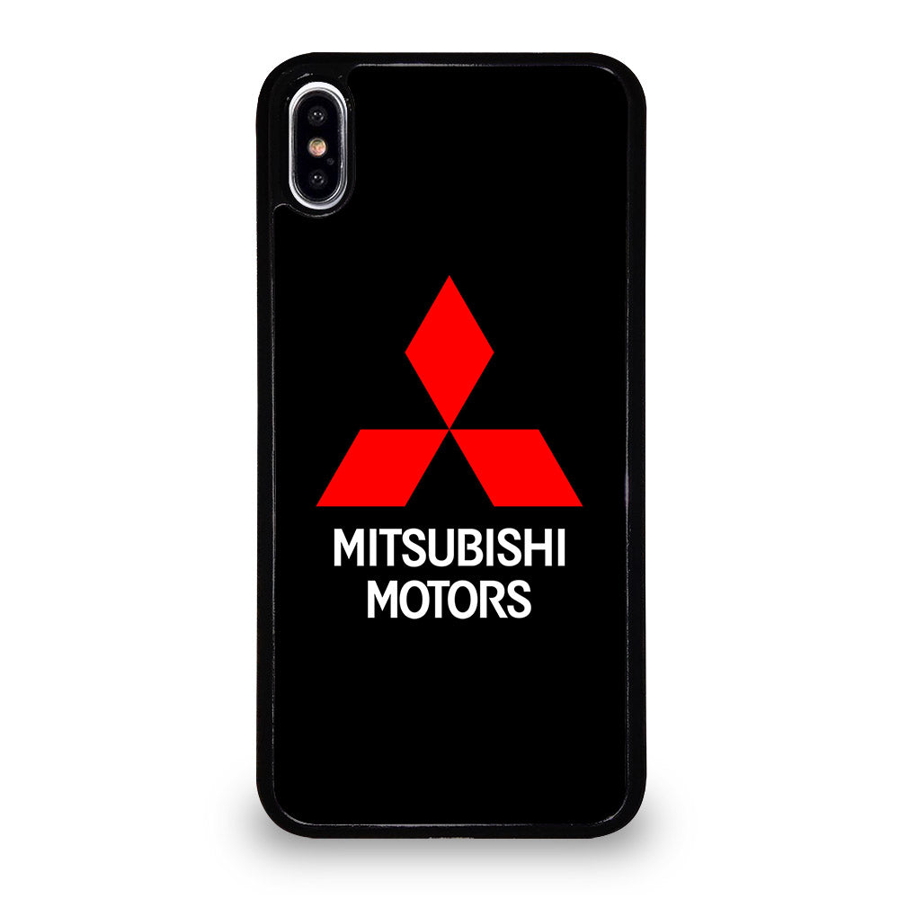 MITSUBISHI MOTORS LOGO BLACK iPhone XS Max Case Cover