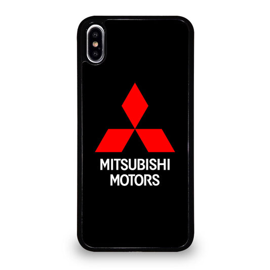MITSUBISHI MOTORS LOGO BLACK iPhone XS Max Case Cover