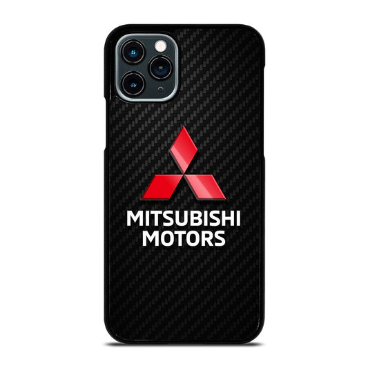 MITSUBISHI MOTORS LOGO CARBON iPhone 11 Pro Case Cover