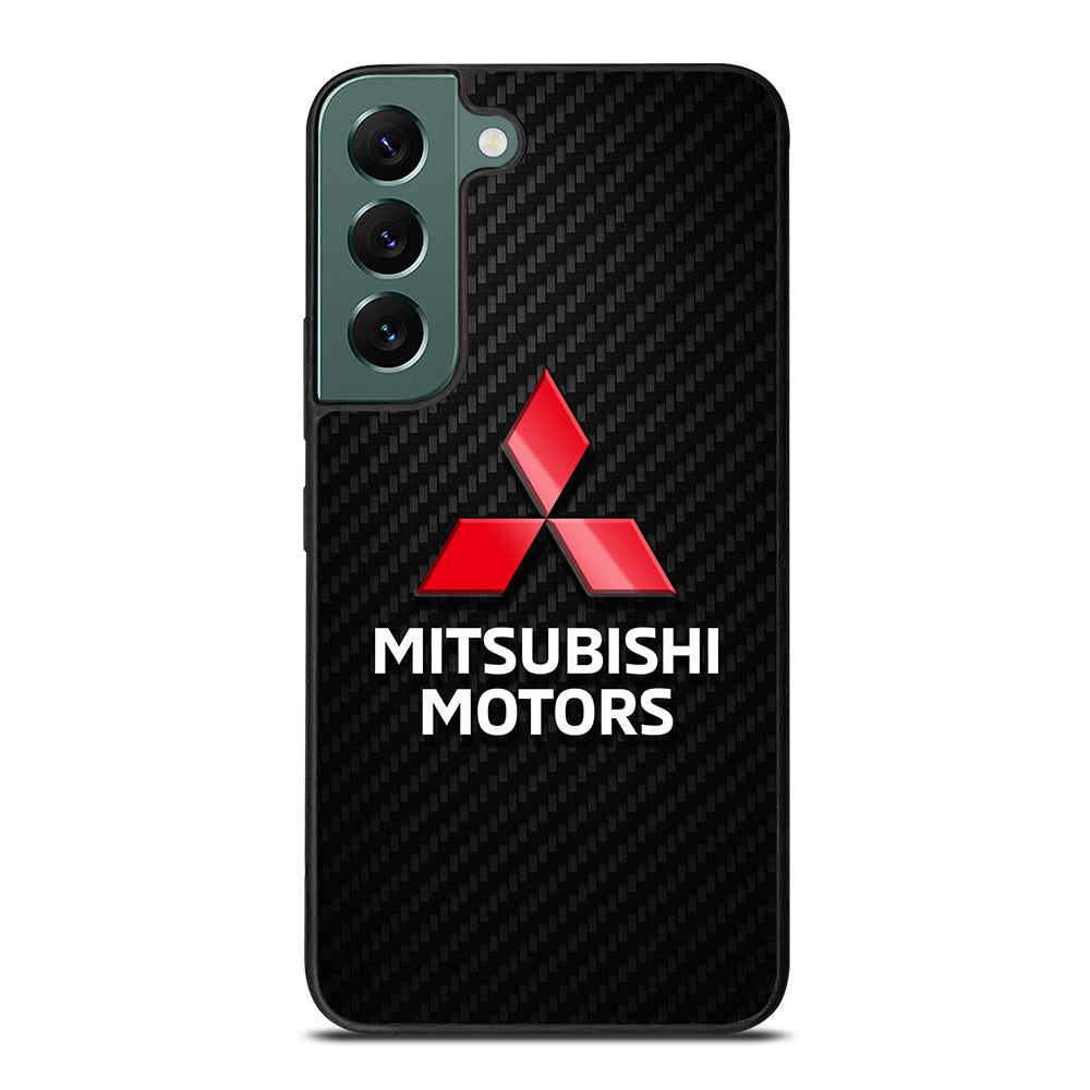 MITSUBISHI MOTORS LOGO CARBON Samsung Galaxy S22 Case Cover